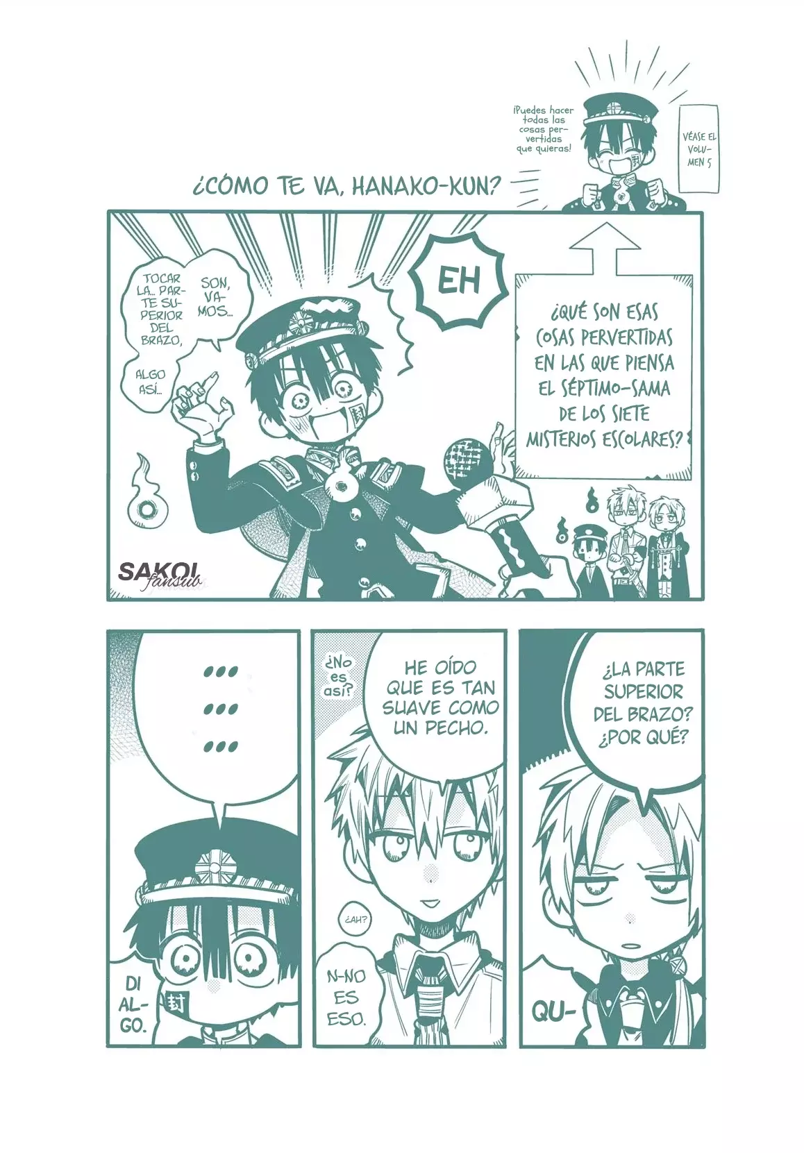 Read Toilet-bound Hanako-kun Español Manga Online