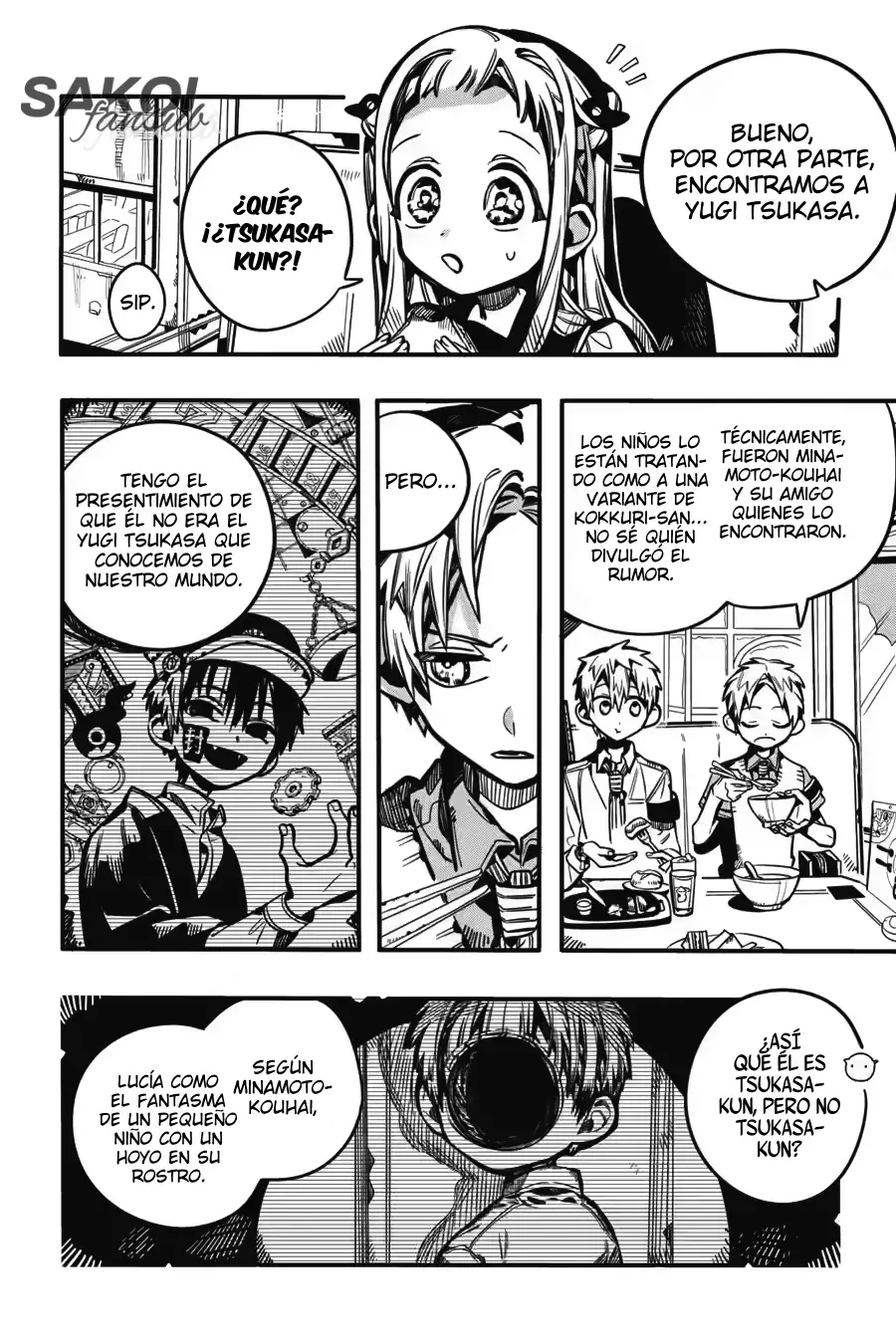 Read Toilet-bound Hanako-kun Español Manga Online