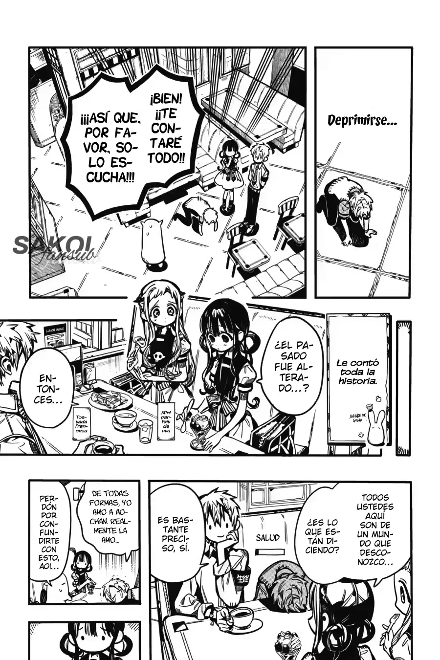 Read Toilet-bound Hanako-kun Español Manga Online