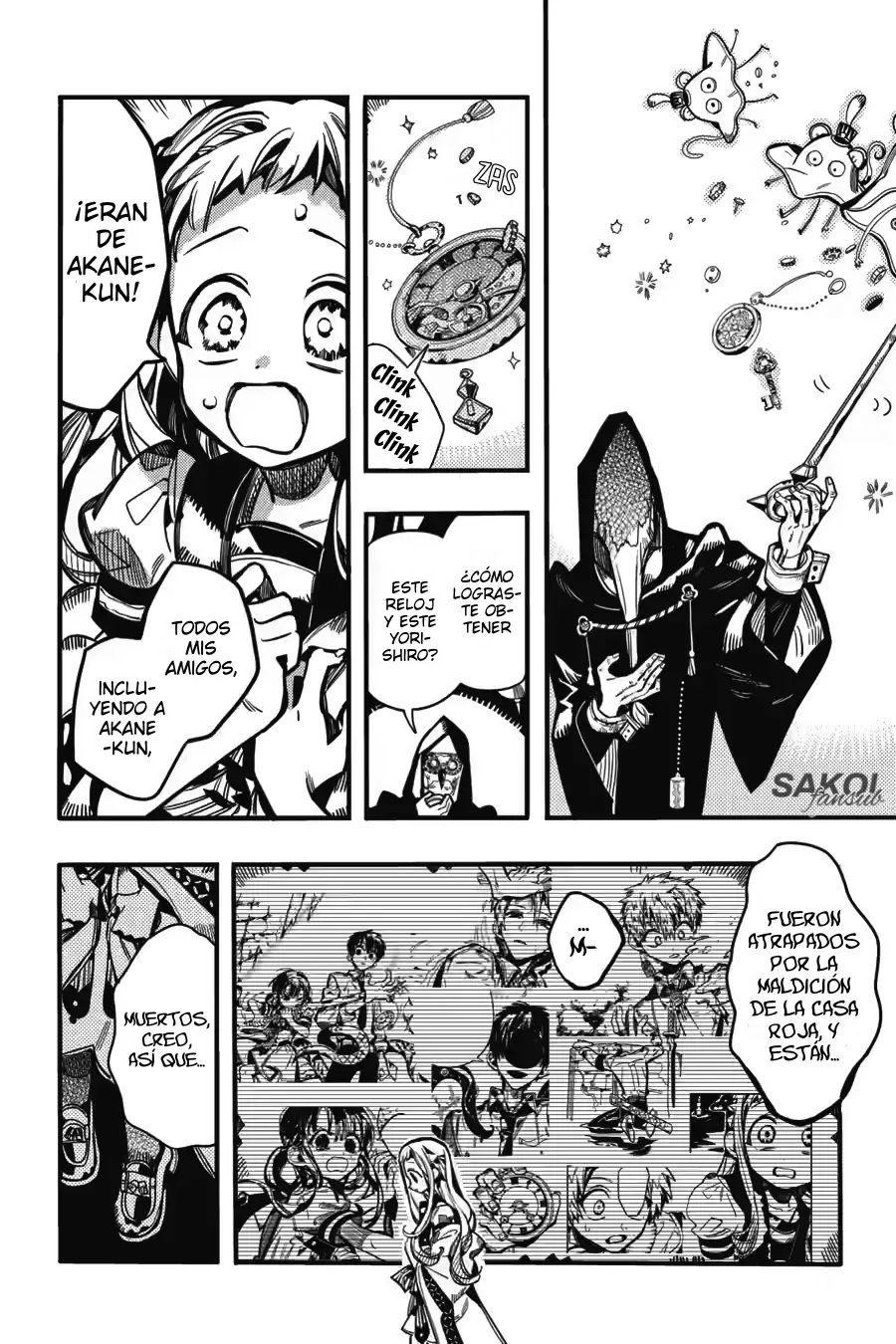 Read Toilet-bound Hanako-kun Español Manga Online