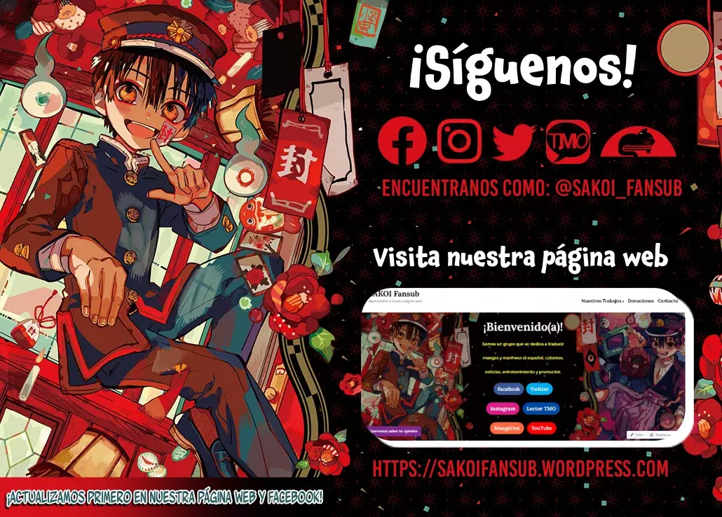 Read Toilet-bound Hanako-kun Español Manga Online