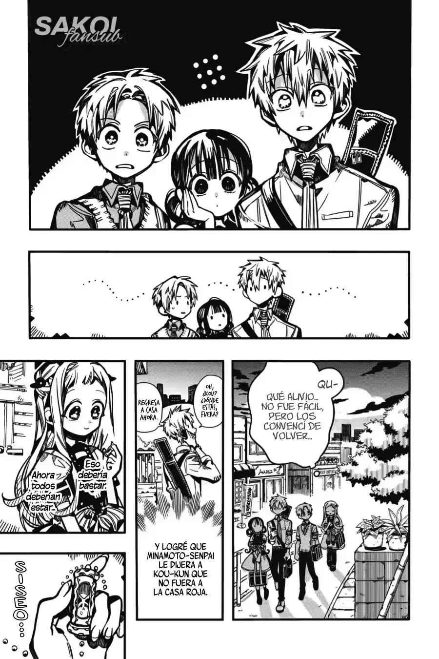 Read Toilet-bound Hanako-kun Español Manga Online