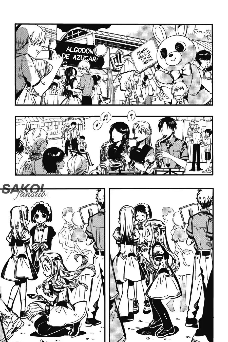 Read Toilet-bound Hanako-kun Español Manga Online