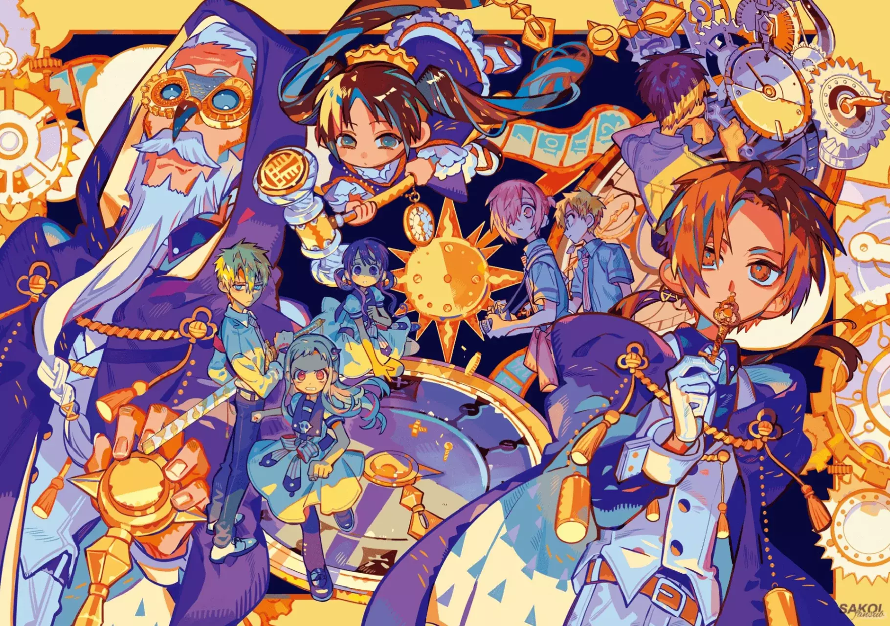 Read Toilet-bound Hanako-kun Español Manga Online