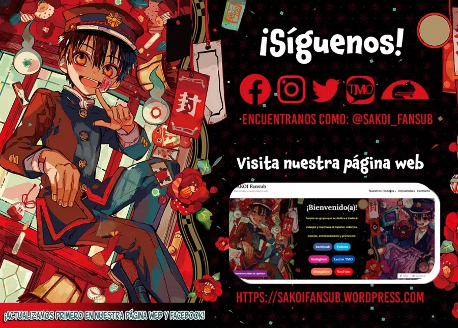 Read Toilet-bound Hanako-kun Español Manga Online