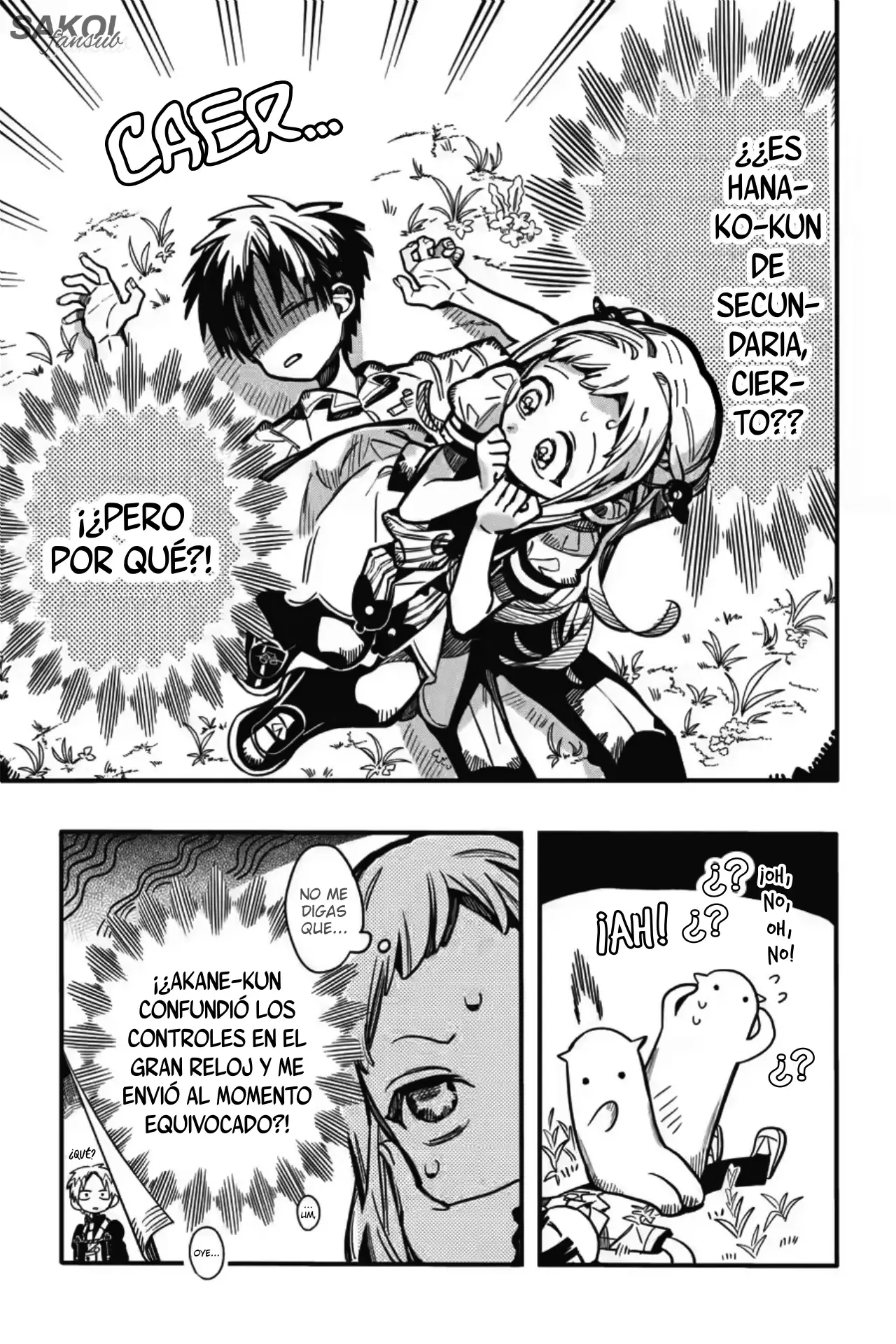 Read Toilet-bound Hanako-kun Español Manga Online