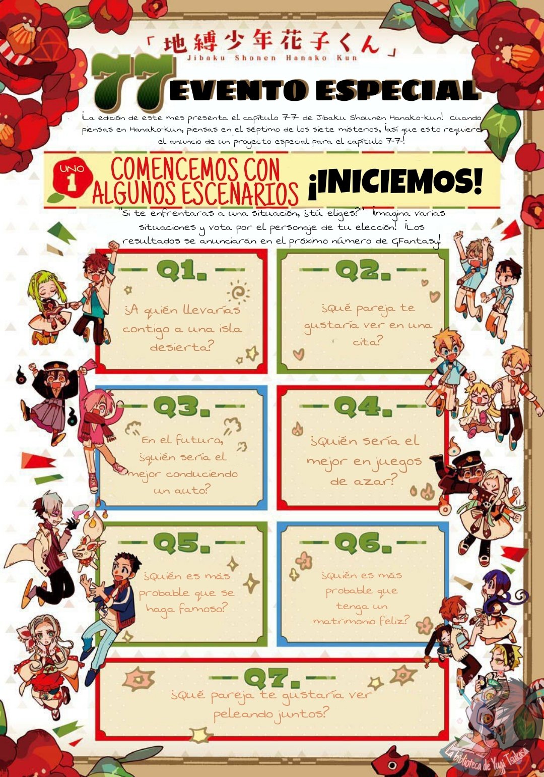 Read Toilet-bound Hanako-kun Español Manga Online