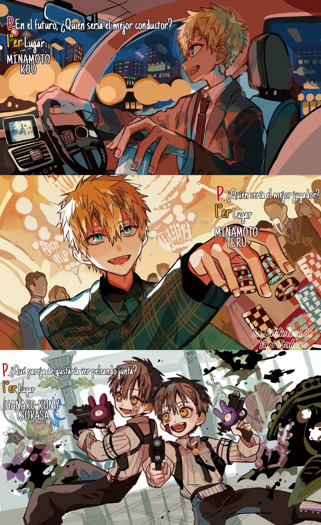 Read Toilet-bound Hanako-kun Español Manga Online