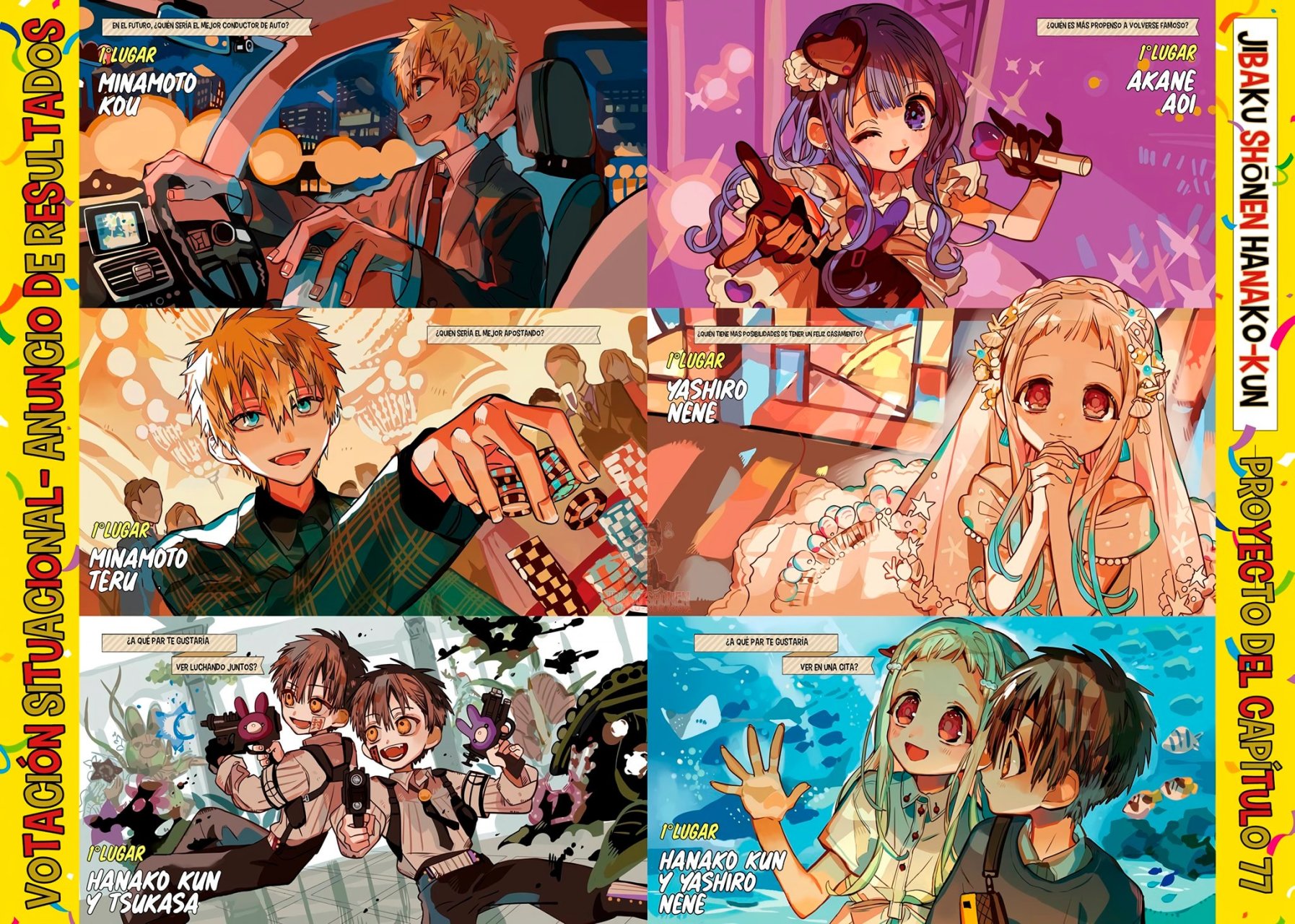 Read Toilet-bound Hanako-kun Español Manga Online