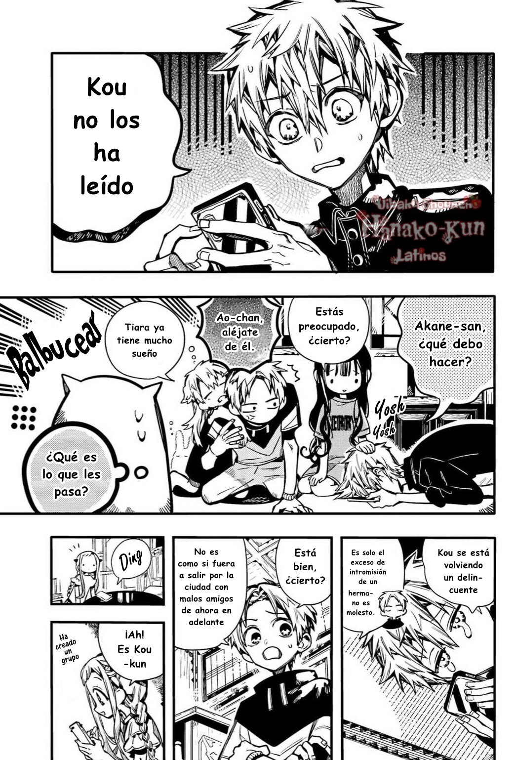 Read Toilet-bound Hanako-kun Español Manga Online