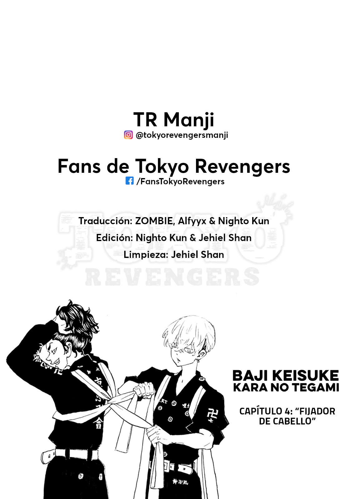 Read Tokyo Revengers_ Letter from Keisuke Baji Español Manga Online