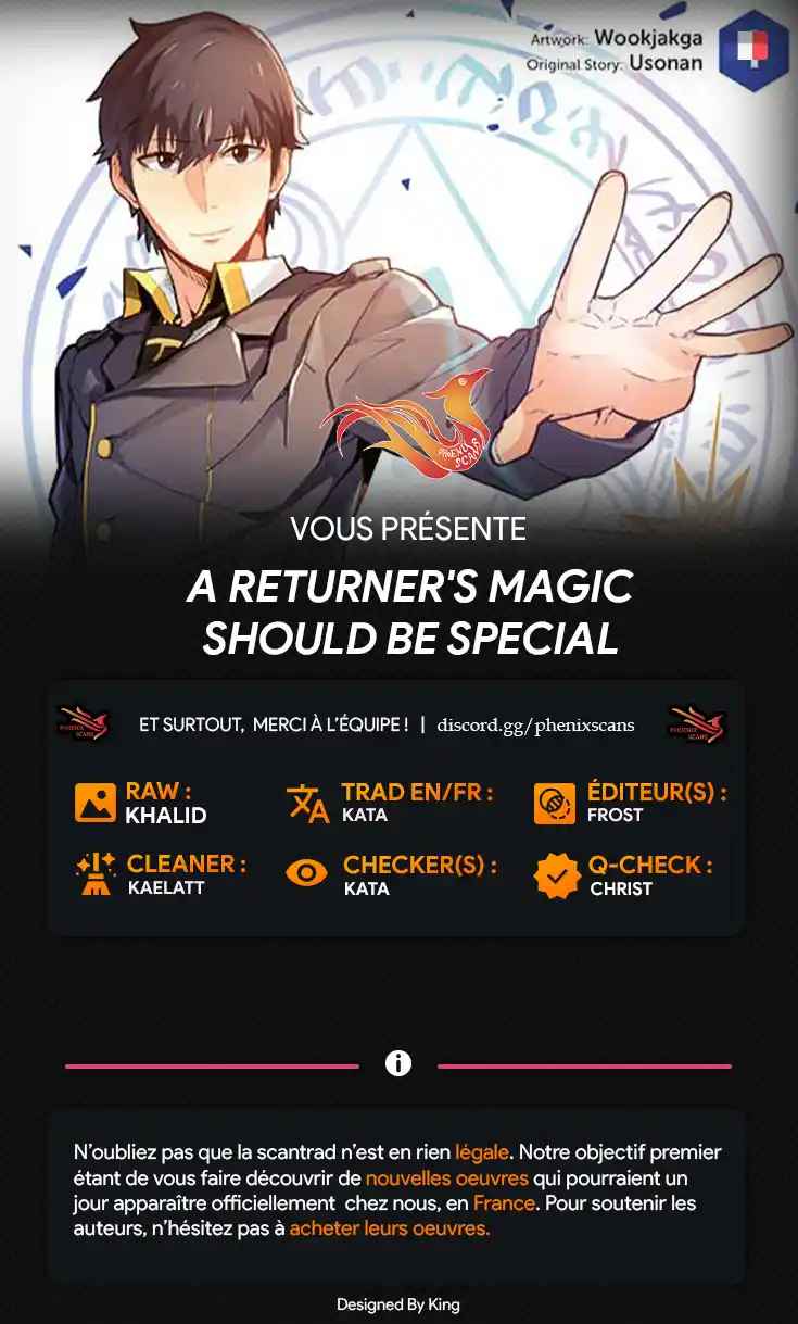 Read A Returner's Magic Should be Special FRANCAIS Manga Online