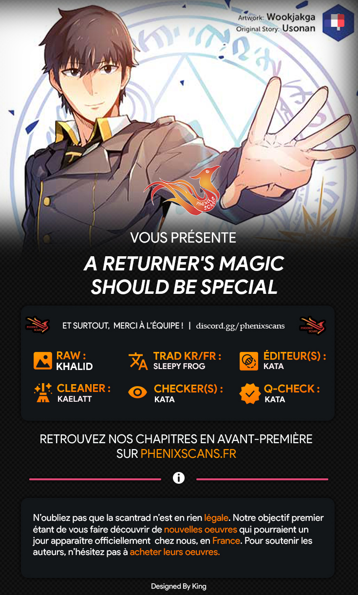Read A Returner's Magic Should be Special FRANCAIS Manga Online