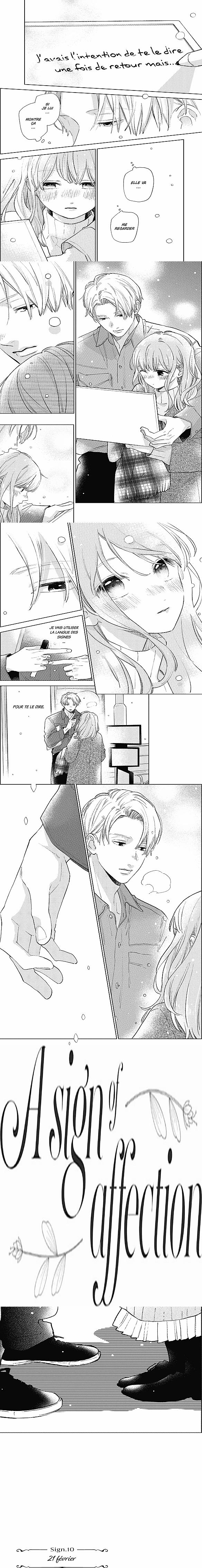 Read A Sign of Affection FRANCAIS Manga Online