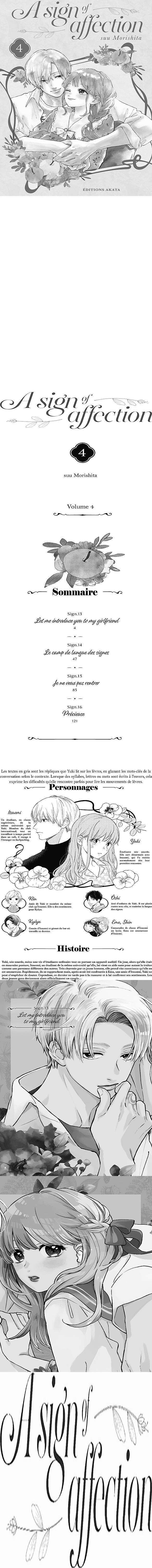 Read A Sign of Affection FRANCAIS Manga Online