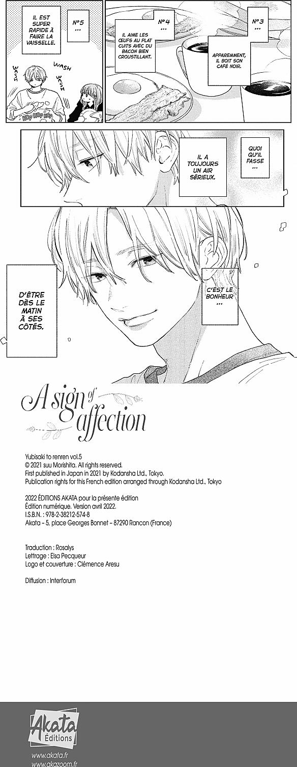 Read A Sign of Affection FRANCAIS Manga Online