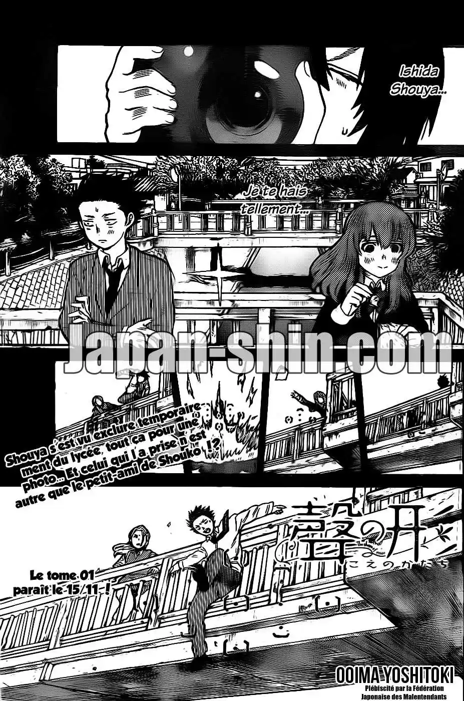 Read A Silent Voice FRANCAIS Manga Online