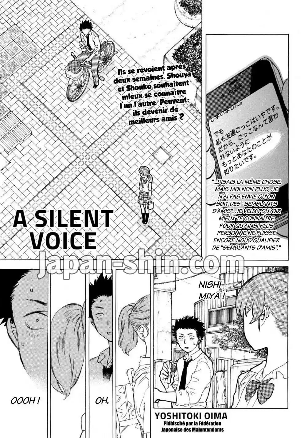 Read A Silent Voice FRANCAIS Manga Online