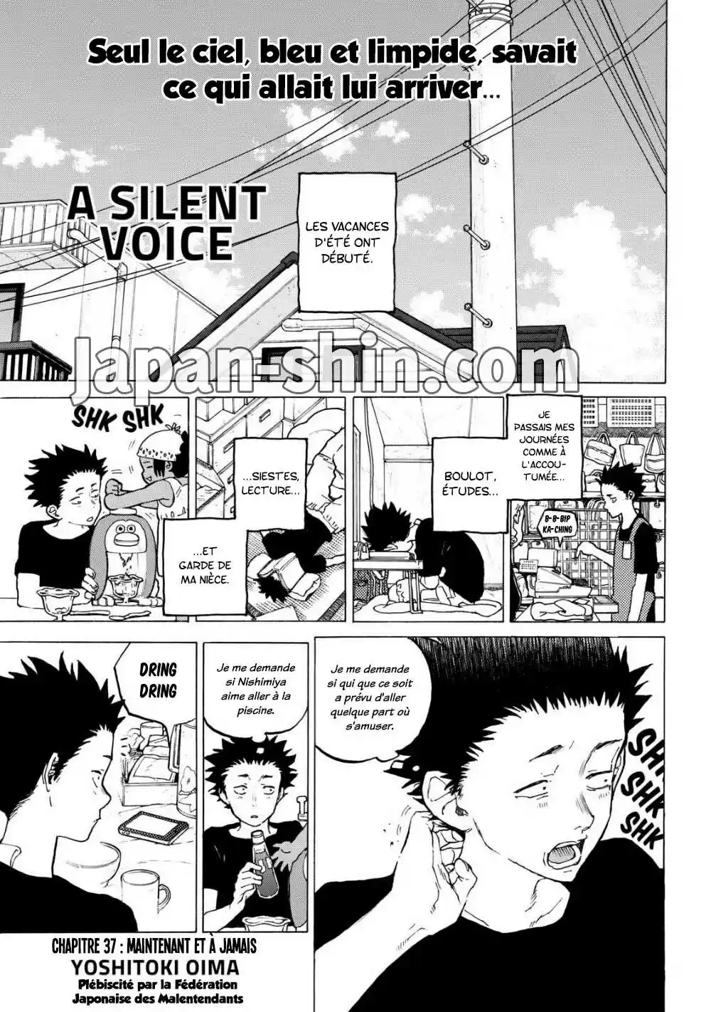 Read A Silent Voice FRANCAIS Manga Online