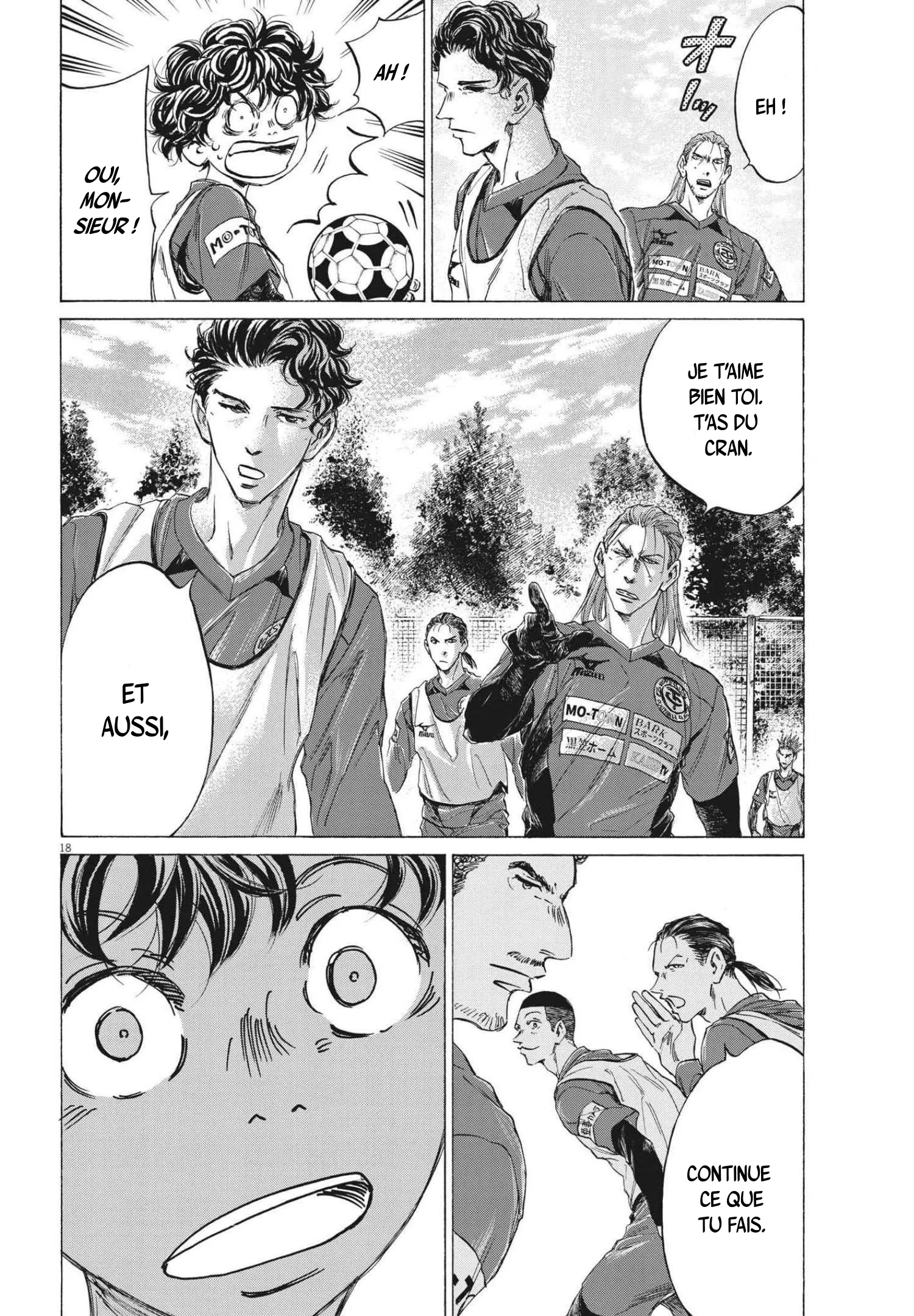 Read Ao Ashi FRANCAIS Manga Online