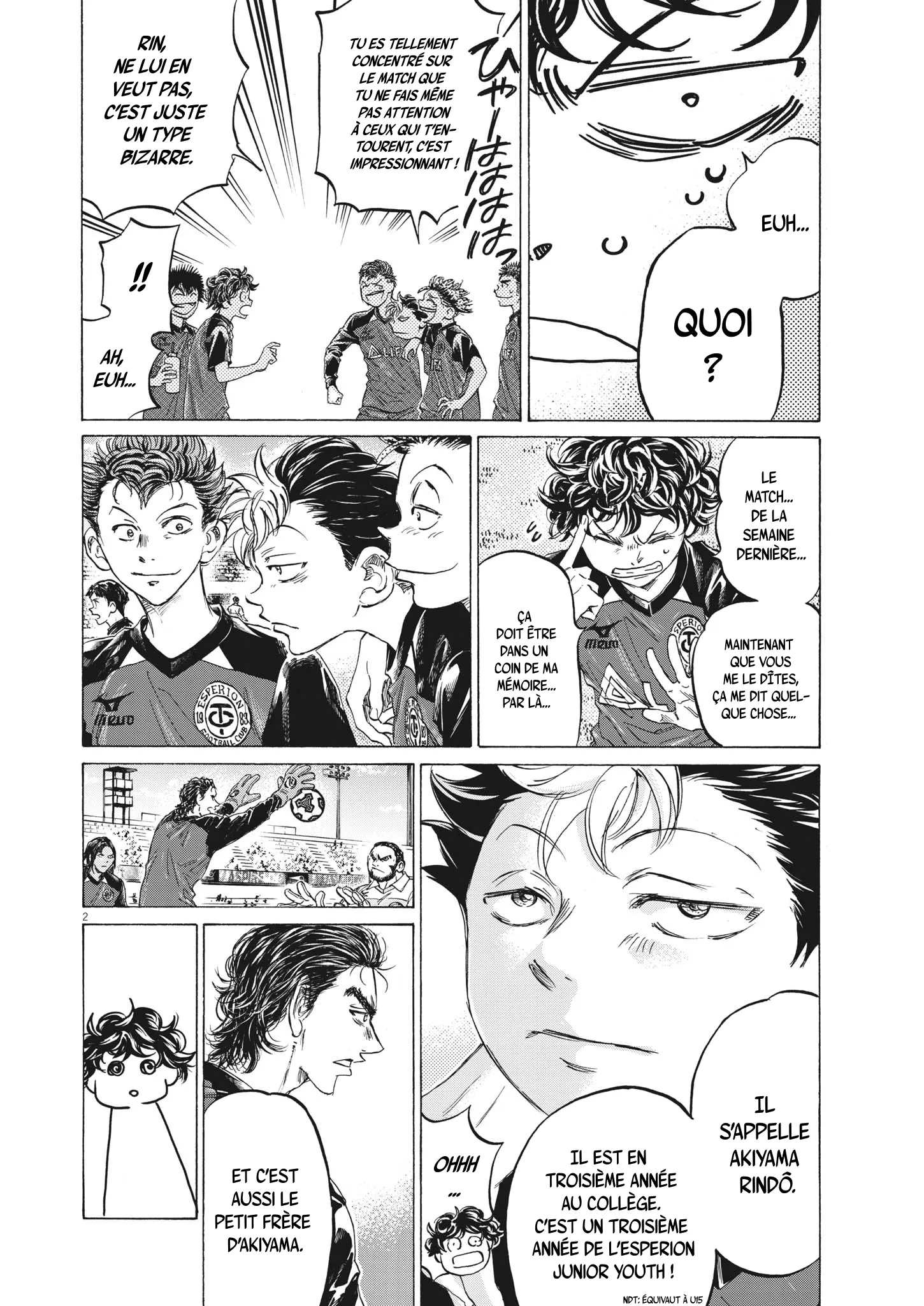 Read Ao Ashi FRANCAIS Manga Online