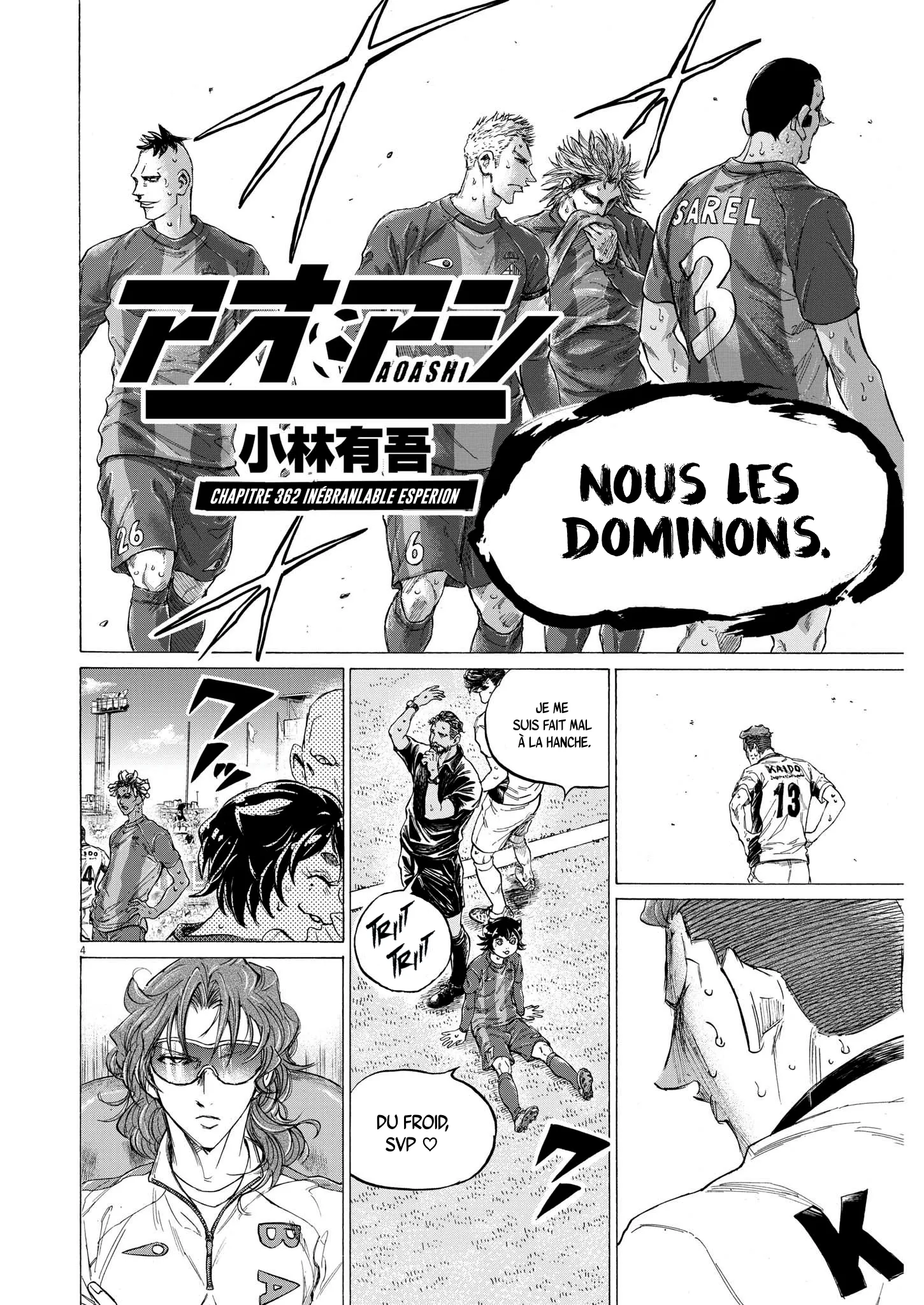 Read Ao Ashi FRANCAIS Manga Online