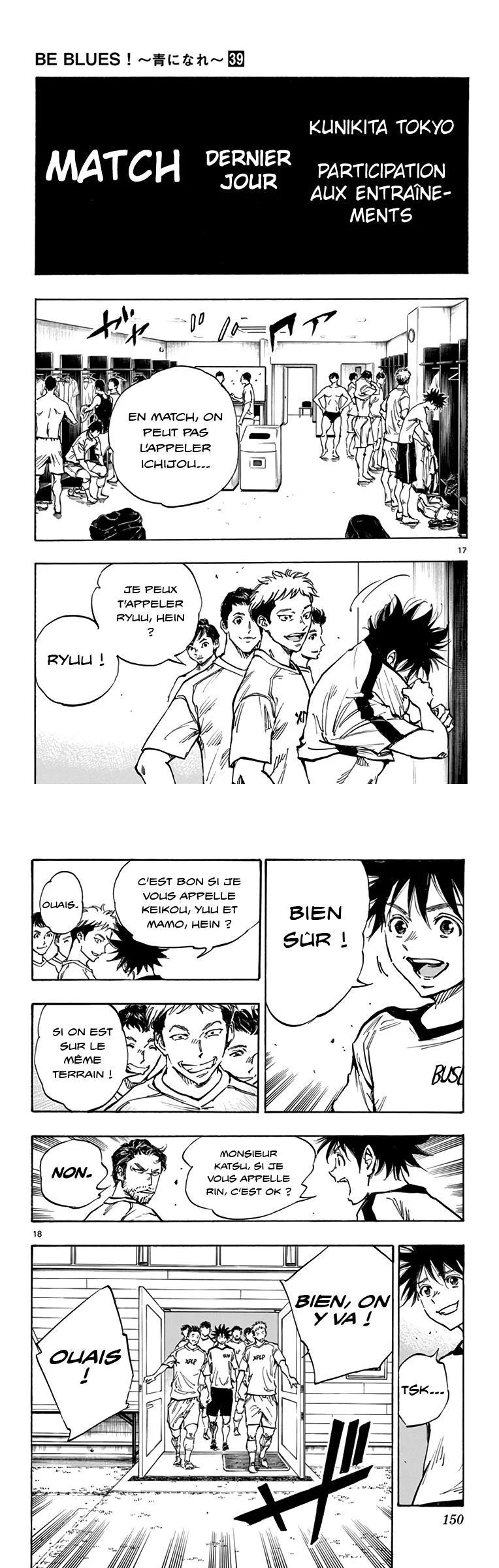 Read Be Blues! FRANCAIS Manga Online