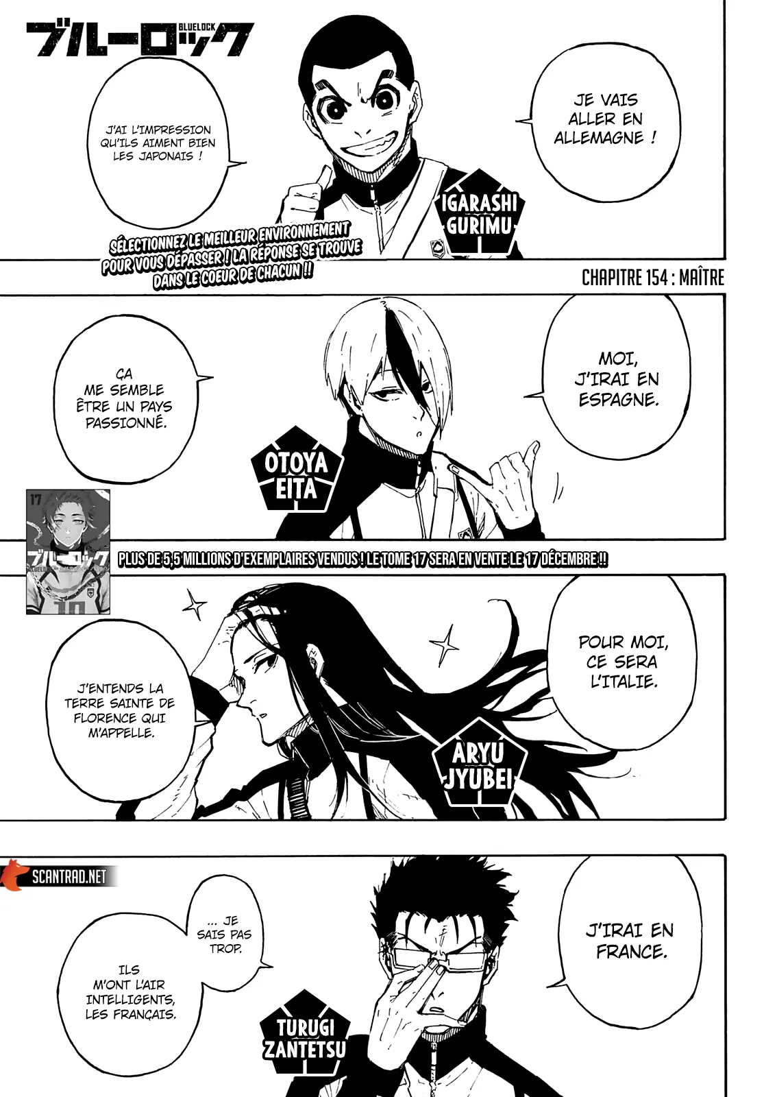 Read Blue Lock FRANCAIS Manga Online