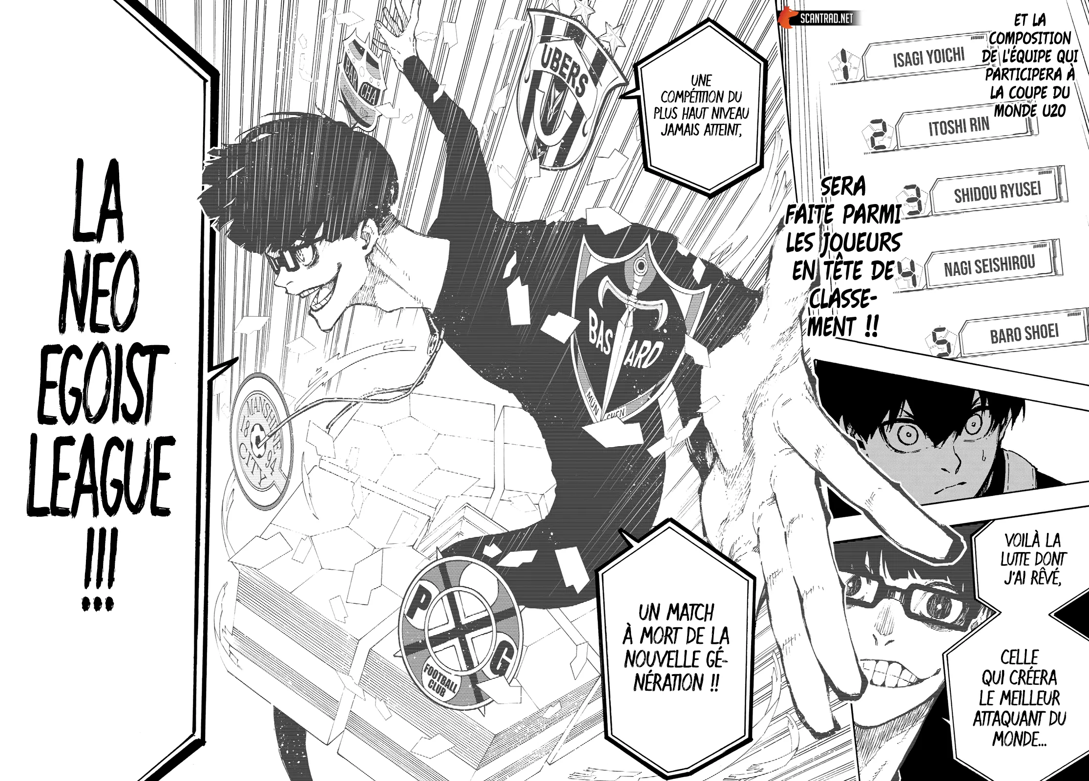 Read Blue Lock FRANCAIS Manga Online