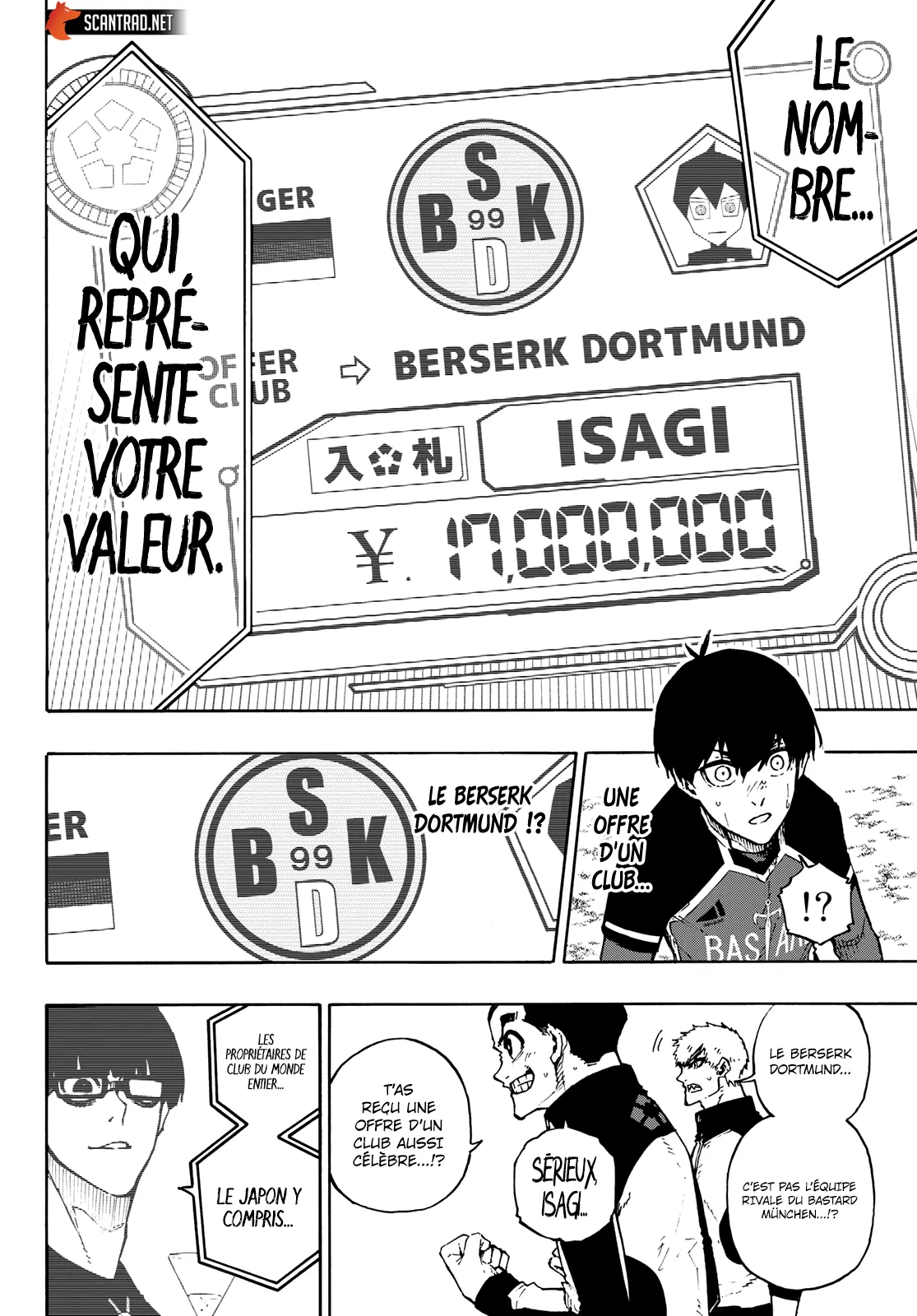 Read Blue Lock FRANCAIS Manga Online