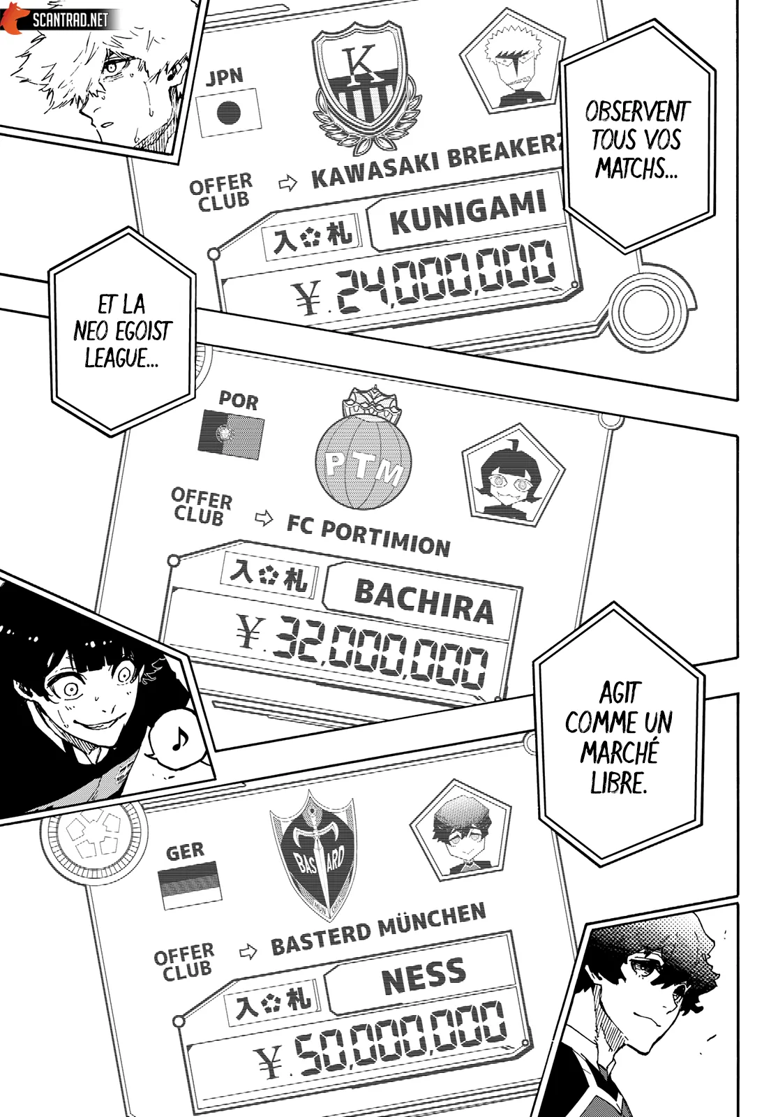 Read Blue Lock FRANCAIS Manga Online