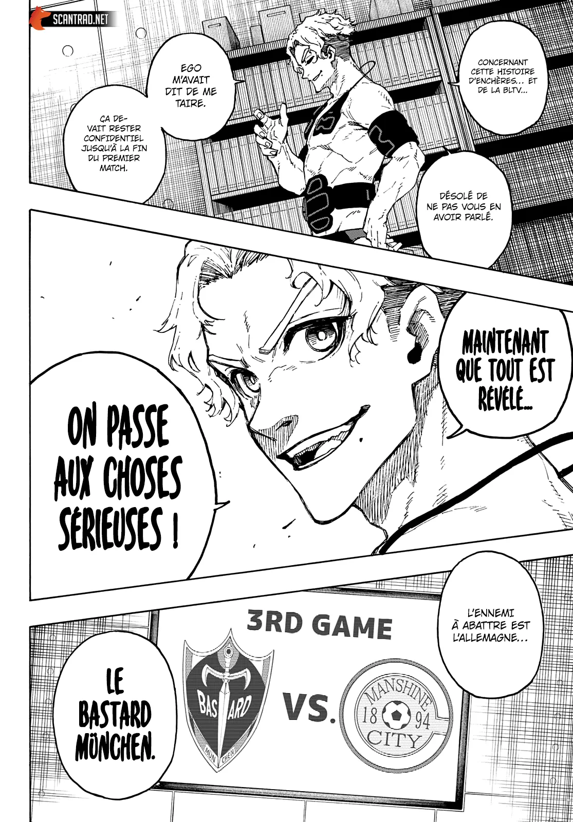 Read Blue Lock FRANCAIS Manga Online