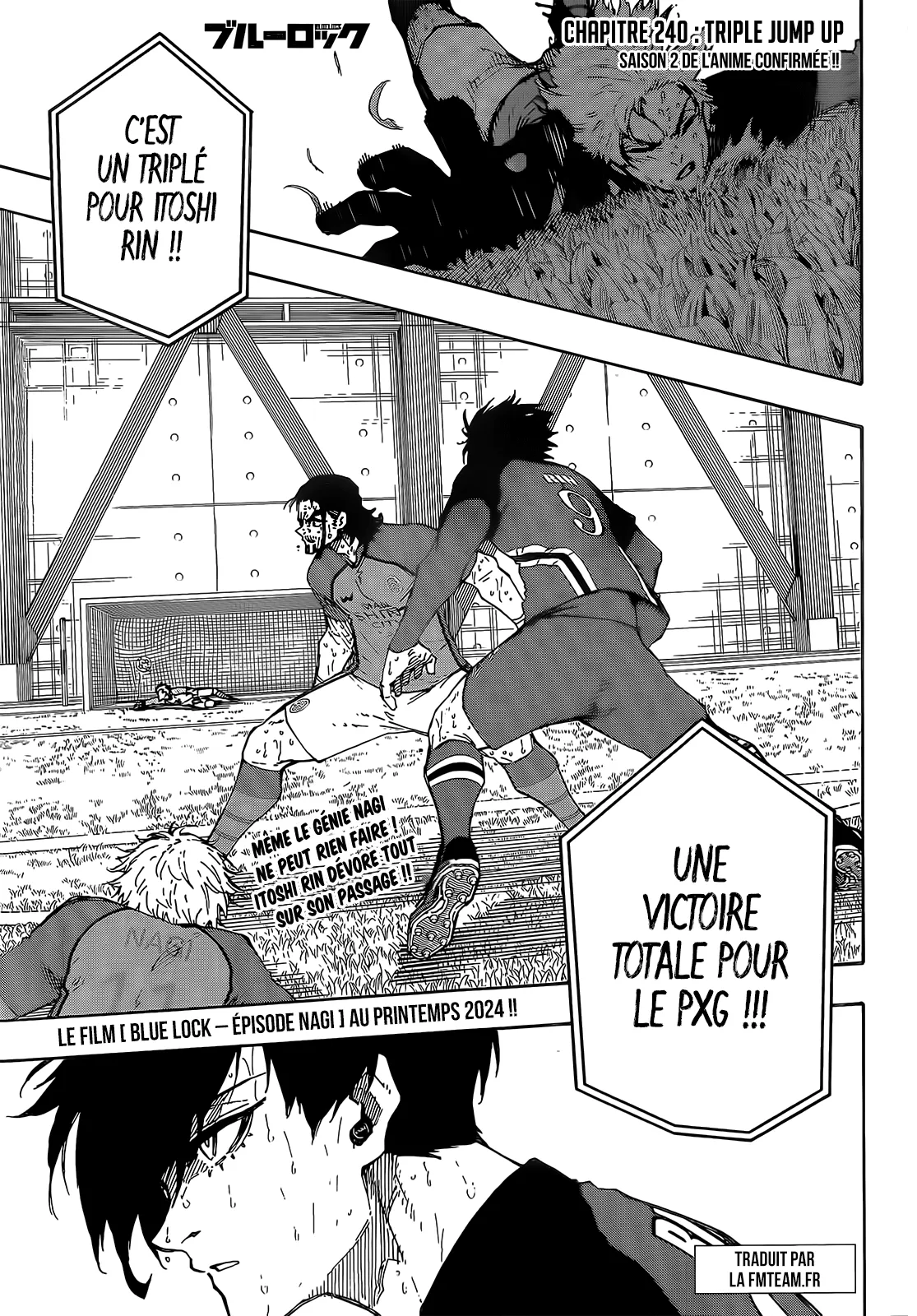 Read Blue Lock FRANCAIS Manga Online