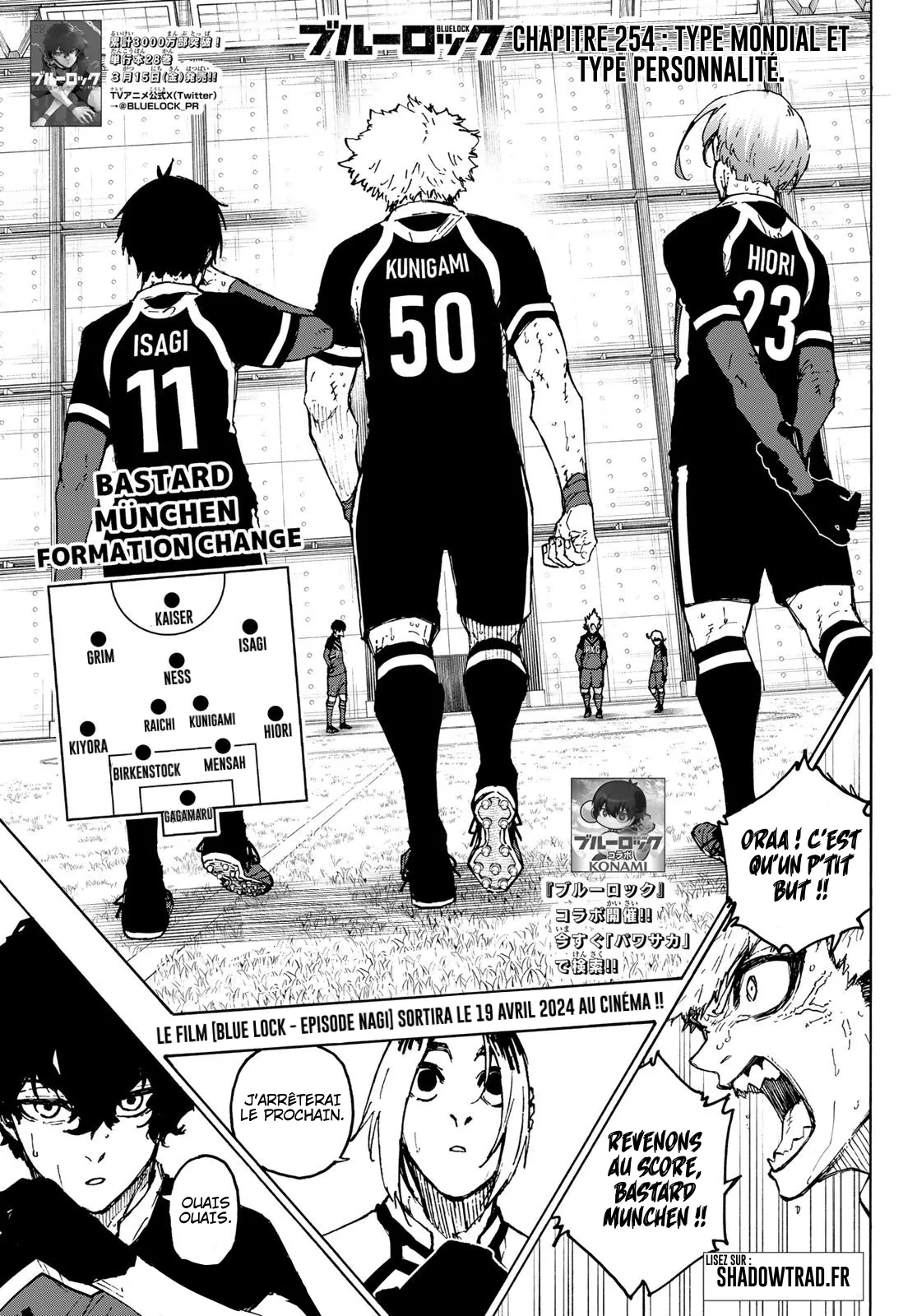 Read Blue Lock FRANCAIS Manga Online