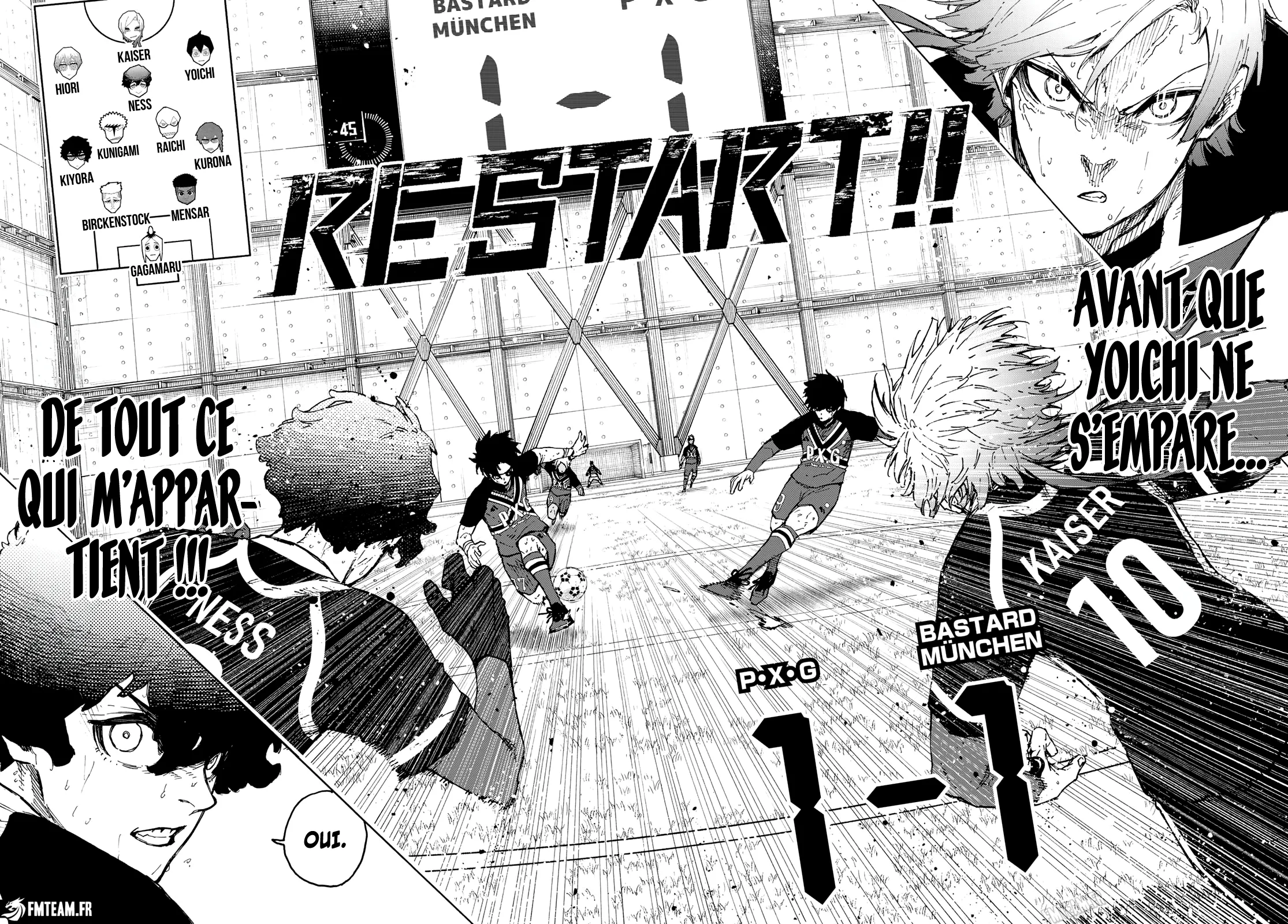 Read Blue Lock FRANCAIS Manga Online