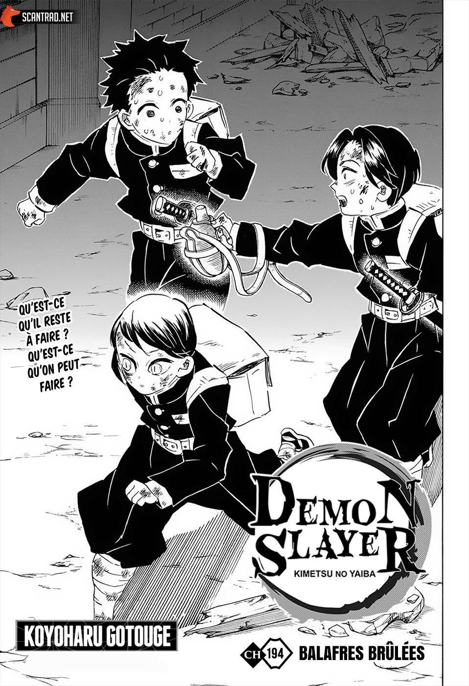 Read Demon Slayer Kimetsu no Yaiba FRANCAIS Manga Online