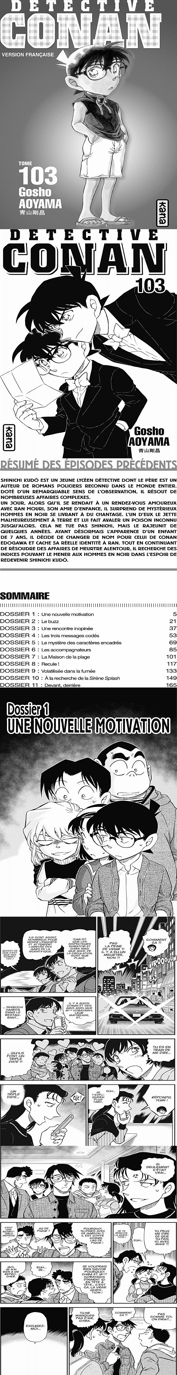 Read Detective Conan FRANCAIS Manga Online