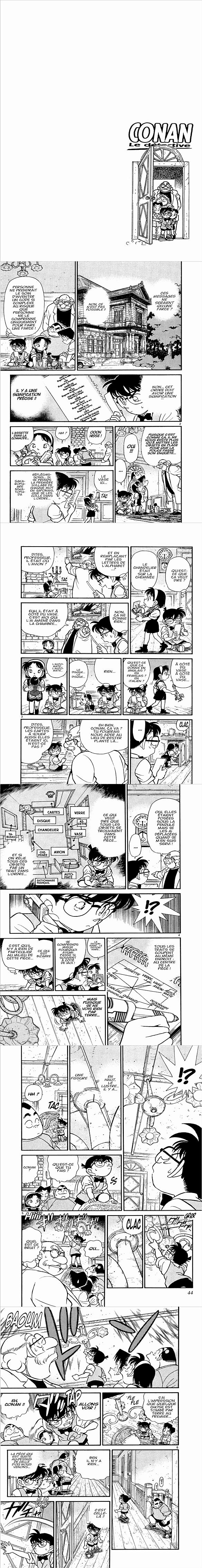 Read Detective Conan FRANCAIS Manga Online