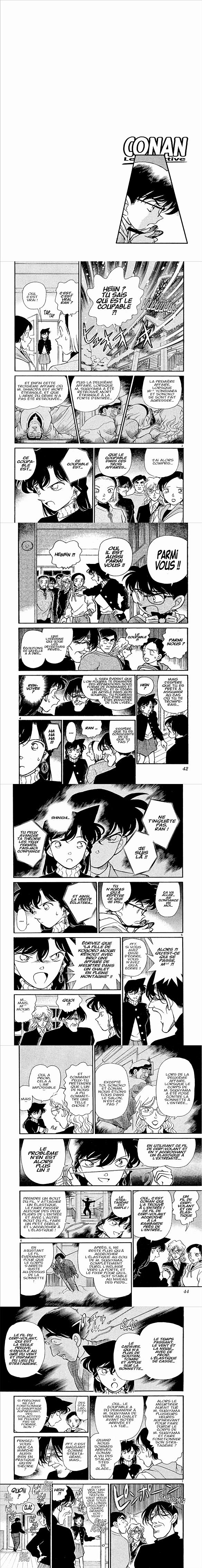 Read Detective Conan FRANCAIS Manga Online
