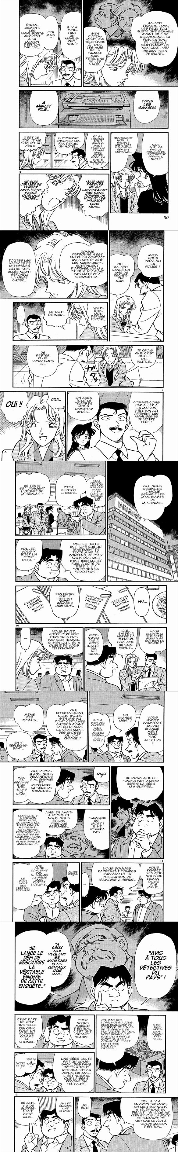 Read Detective Conan FRANCAIS Manga Online