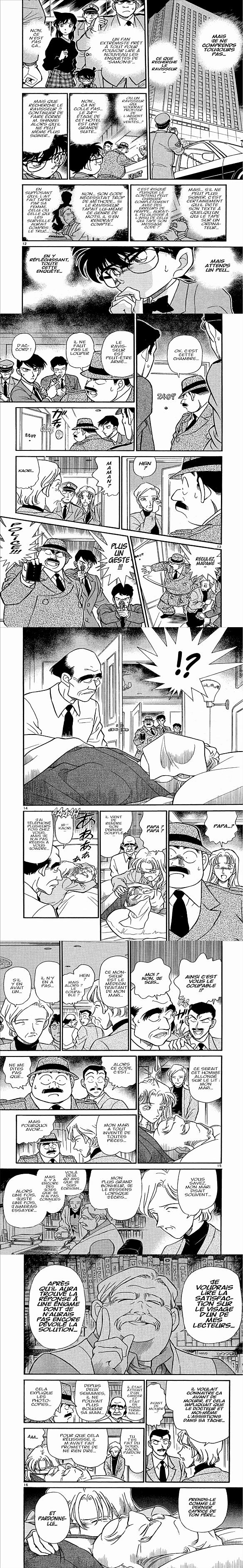 Read Detective Conan FRANCAIS Manga Online