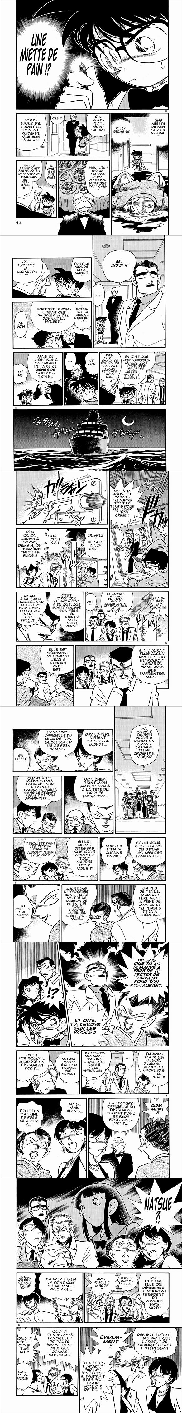 Read Detective Conan FRANCAIS Manga Online