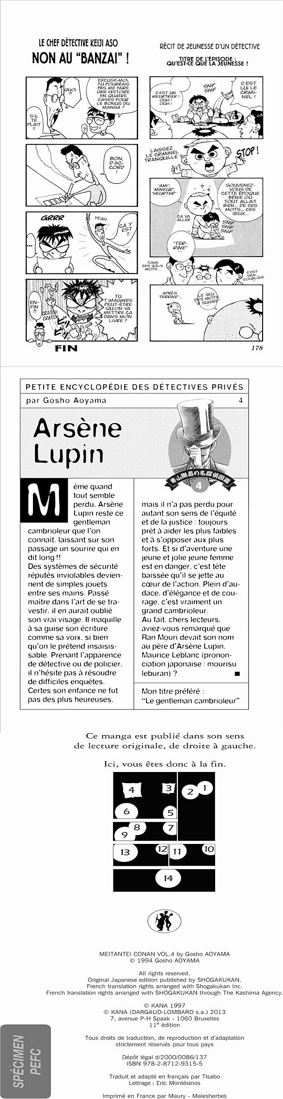 Read Detective Conan FRANCAIS Manga Online