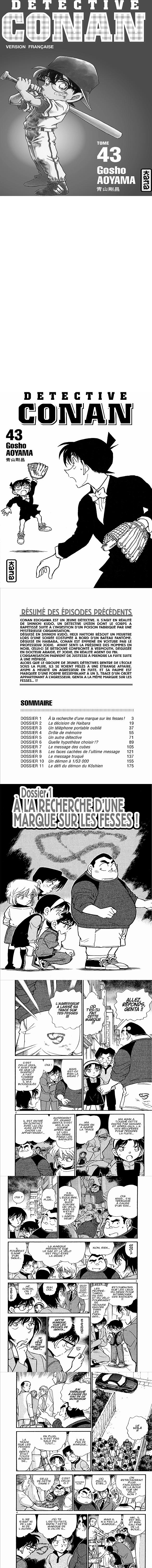 Read Detective Conan FRANCAIS Manga Online