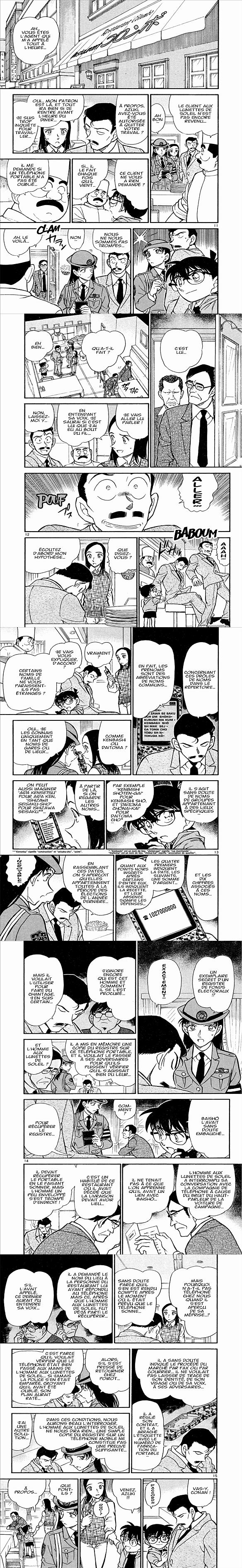 Read Detective Conan FRANCAIS Manga Online