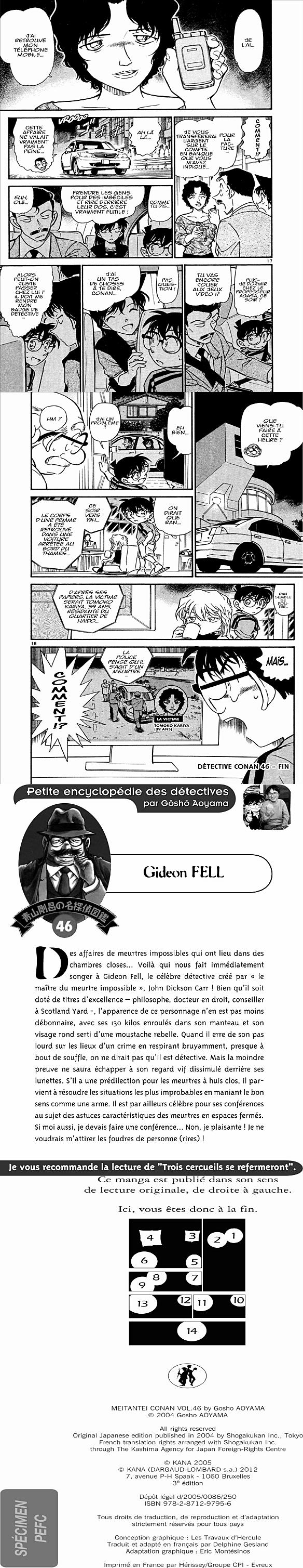 Read Detective Conan FRANCAIS Manga Online