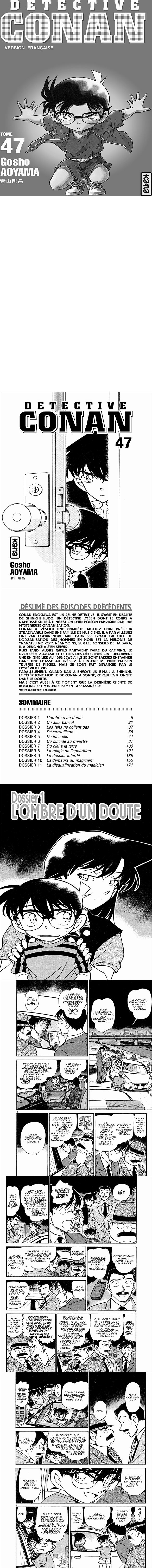 Read Detective Conan FRANCAIS Manga Online