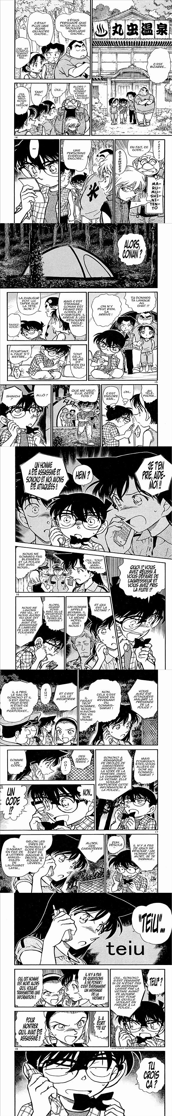Read Detective Conan FRANCAIS Manga Online