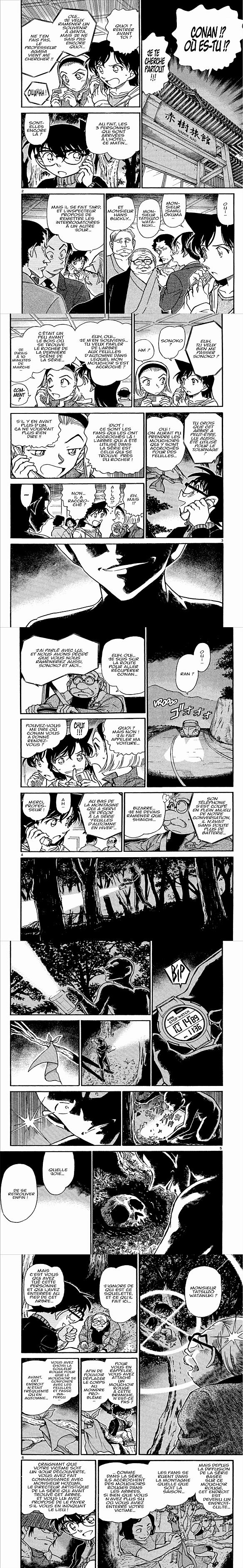 Read Detective Conan FRANCAIS Manga Online