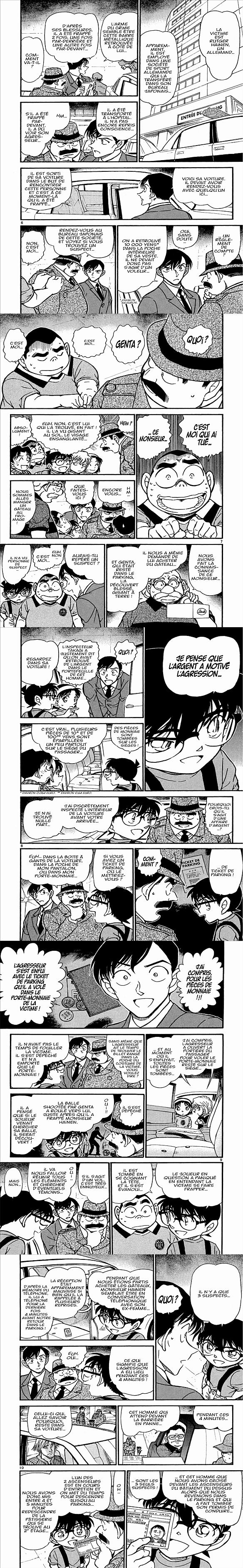 Read Detective Conan FRANCAIS Manga Online